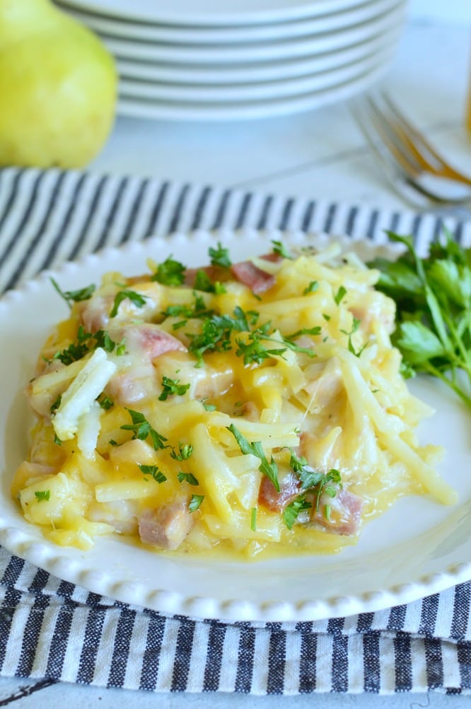 Make Ahead Hash Brown Breakfast Casserole