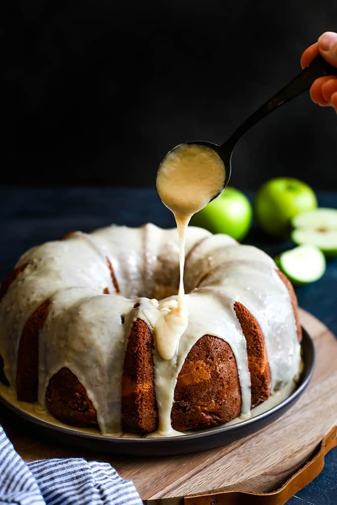 Apple Cream Cheese Bundt Cake