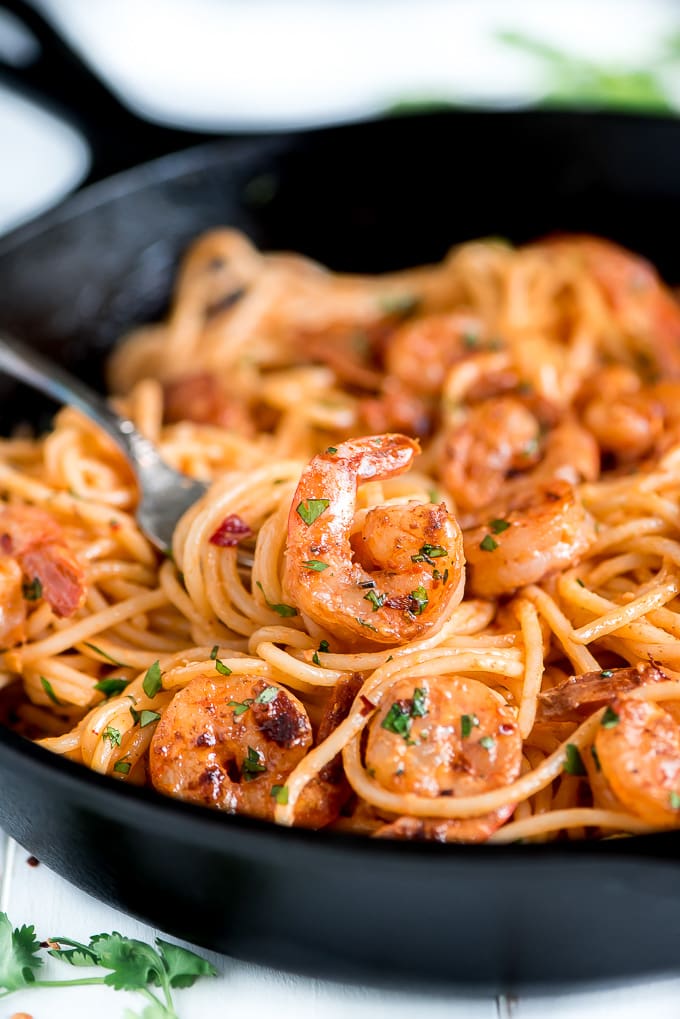 Bang Bang Shrimp Pasta