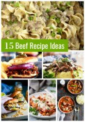 15 Beef Recipe Ideas