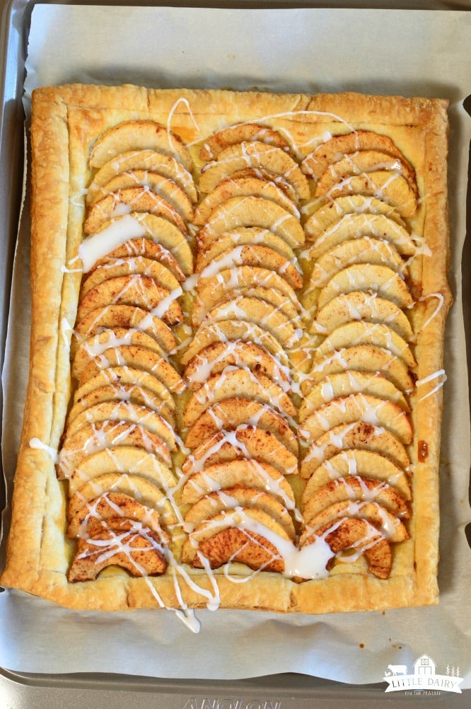 Simple Puff Pastry Apple Tart