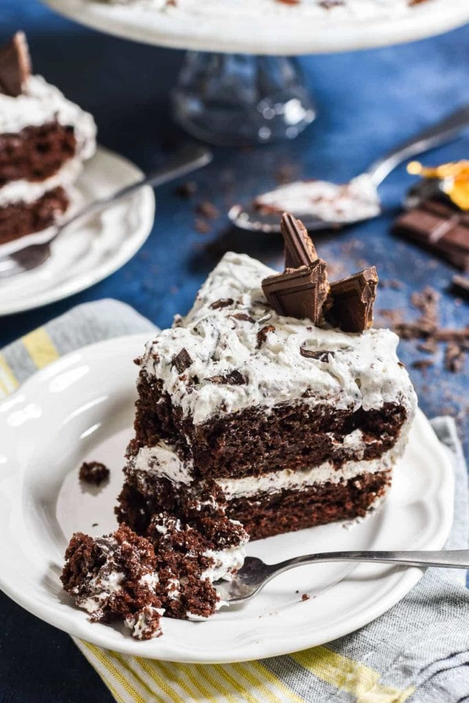 Chocolate Candy Bar Cake