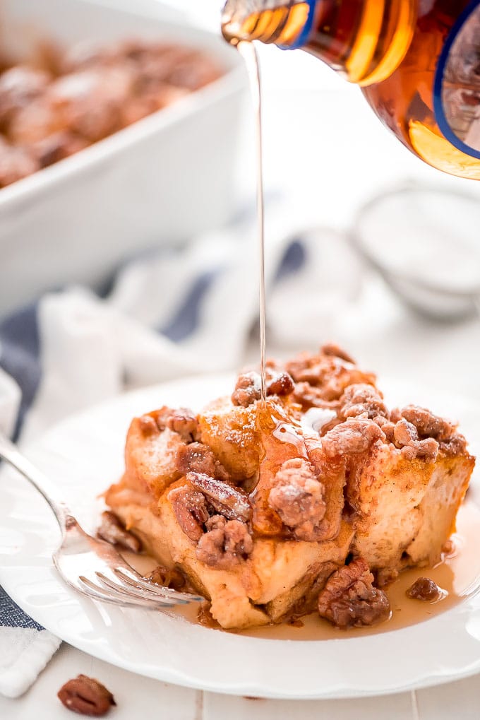 Overnight Pumpkin French Toast Casserole