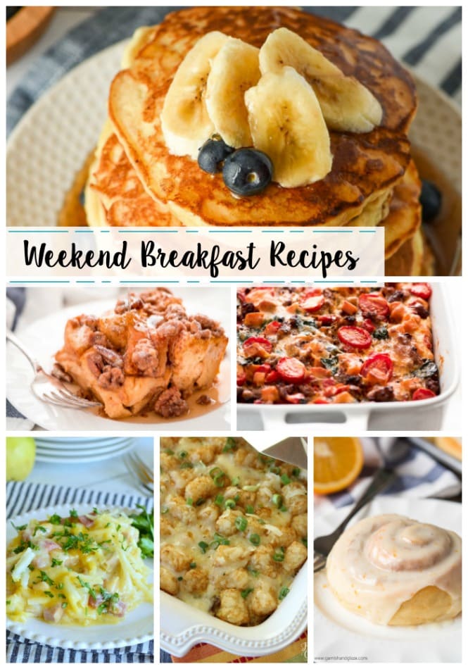 15 Weekend Breakfast Recipes - Perfect recipe ideas for an indulgent breakfast treat!