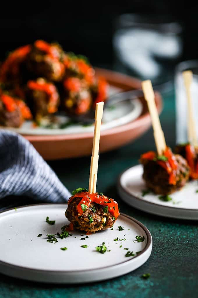 Chili Garlic Meatballs