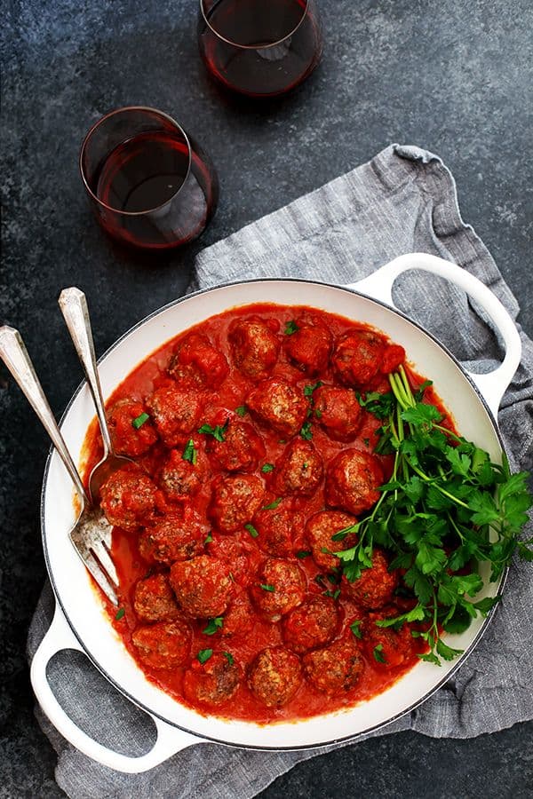 Easy Baked Meatballs