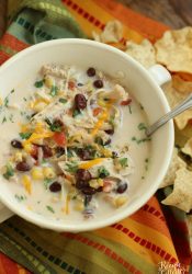 Instant Pot Creamy Chicken Tortilla Soup