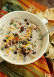 Instant Pot Creamy Chicken Tortilla Soup