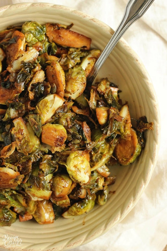 Best Ever Brussels - Take your brussels sprouts to the next level with soy sauce, balsamic capers, butter, and spices. These just may make you a serious brussels fan! 