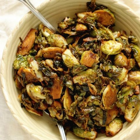 Best Ever Brussels - Take your brussels sprouts to the next level with soy sauce, balsamic capers, butter, and spices. These just may make you a serious brussels fan!