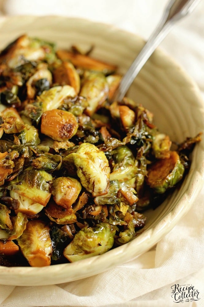 Best Ever Brussels - Take your brussels sprouts to the next level with soy sauce, balsamic capers, butter, and spices. These just may make you a serious brussels fan! 