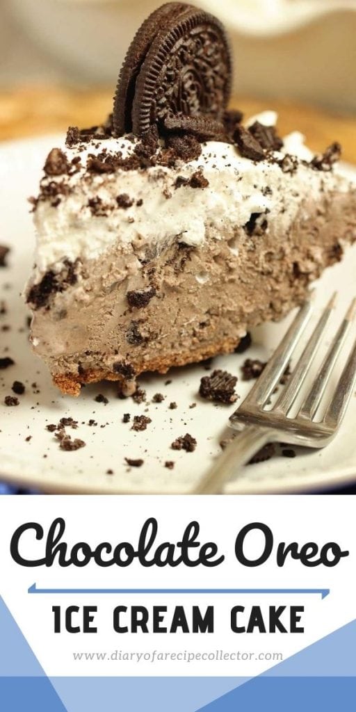 Chocolate Oreo Ice Cream Pie - An easy homemade chocolate oreo ice cream recipe turned into a yummy easy treat! 