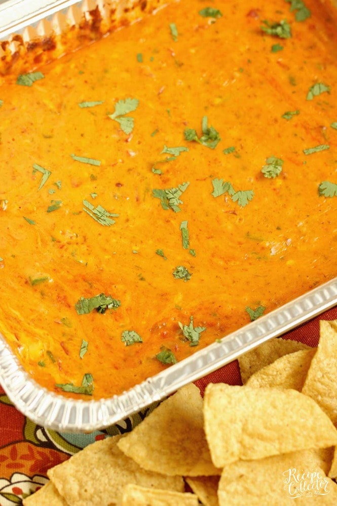 Smoked Chili Con Queso Dip - Let the smoker do all the work for you with this easy queso recipe!  