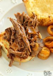 Simple Slow Cooker BBQ Beef Sandwiches