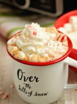 Slow Cooker Hot Chocolate - An old-fashioned hot chocolate recipe perfect for the holidays and so easy to make in the slow cooker!