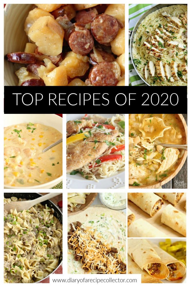 Top Recipes of 2020 - Diary of A Recipe Collector