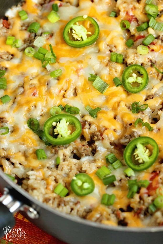 One Pot Taco Rice Dinner