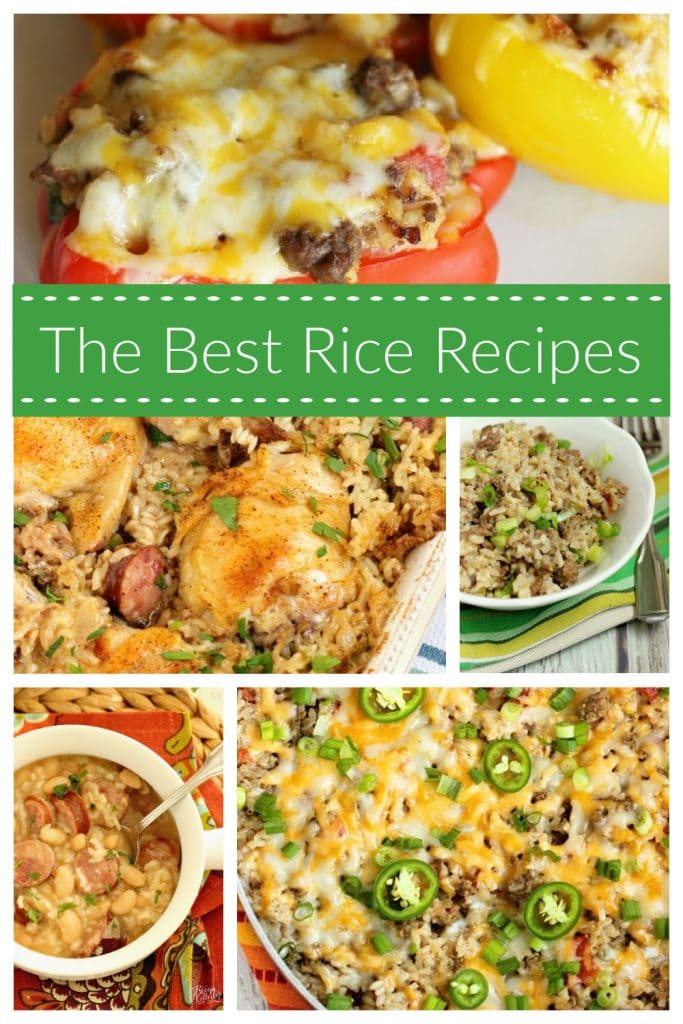 Best Rice Dish Recipes - This list has all of our favorite rice dishes here on the blog!  From rice cooker recipes to instant pot to one-pot recipes, you are sure to find many you will love!