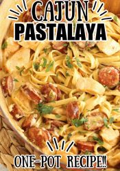 One Pot Cajun Pastalaya – A Jambalaya Pasta