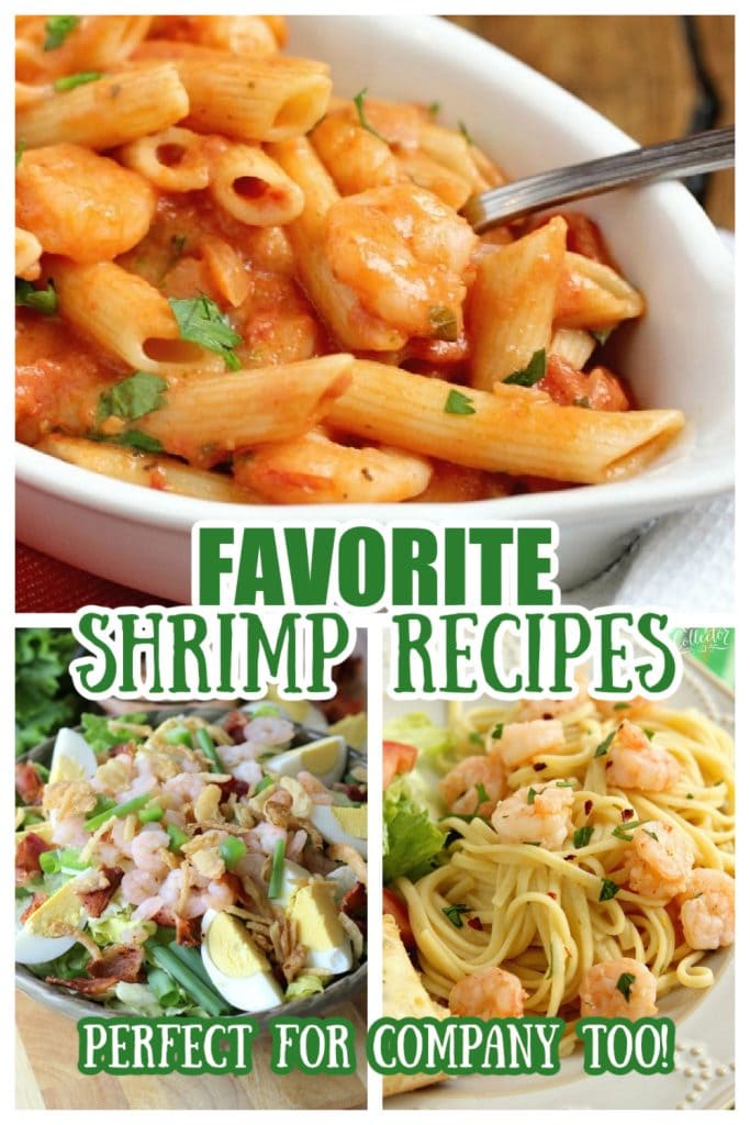 Favorite Shrimp Recipes - Here are our most popular shrimp recipes that you need to try very soon!  They are all great for company too!