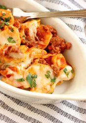 Easy Sausage Tortellini Pasta