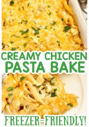 Creamy Chicken Pasta Bake