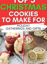 Top 5 Christmas Cookie Recipes - Here are our favorite cookie recipes perfect for cozy Christmas nights, holiday parties, and cookie exchanges!