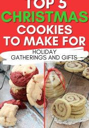 Top 5 Christmas Cookie Recipes - Here are our favorite cookie recipes perfect for cozy Christmas nights, holiday parties, and cookie exchanges!