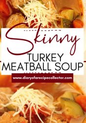 Skinny Turkey Meatball Soup