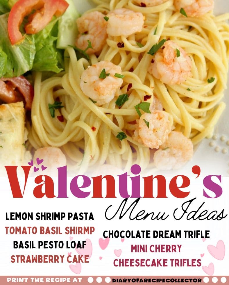 Valentine's Day Menu Ideas - Surprise the loves in your life with some of these deliciously elegant easy recipes! 