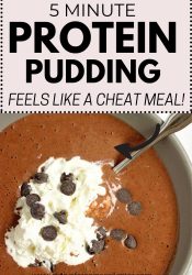 Protein Chocolate Pudding Snack