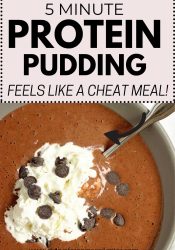 Protein Chocolate Pudding Snack