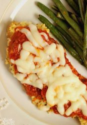 Skinny Cauliflower-Crusted Chicken