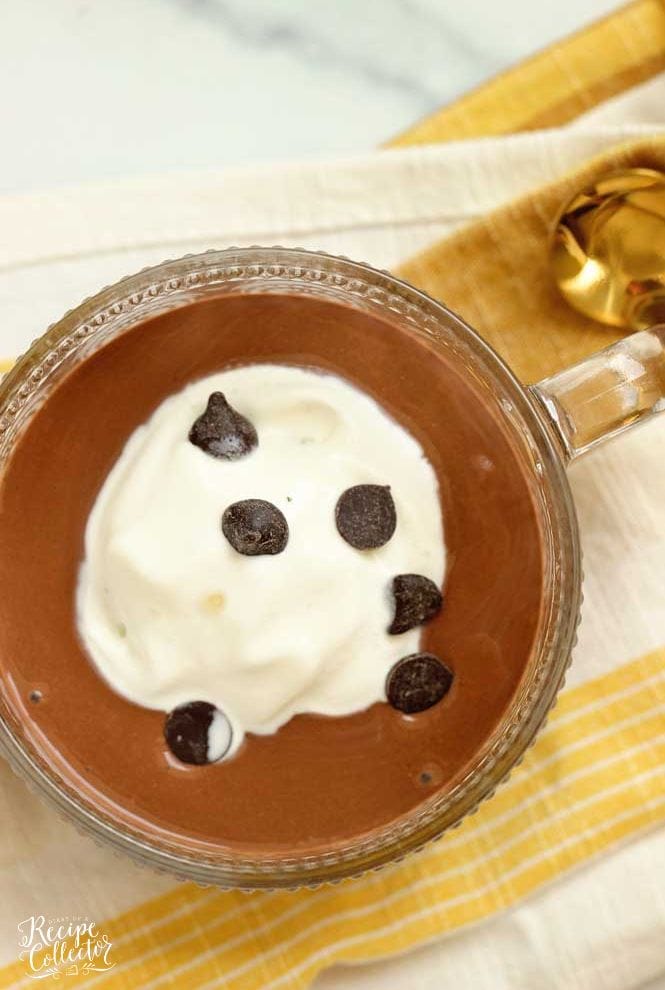 Protein Chocolate Mousse - A decadent and delicious high protein chocolate dessert recipe.