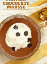 Protein Chocolate Mousse - A decadent and delicious high protein chocolate dessert recipe.