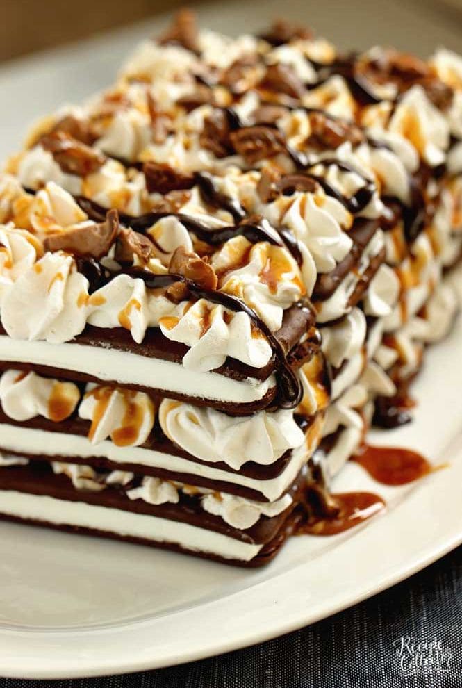 Ice Cream Sandwich Cake Recipe