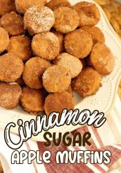 Cinnamon Sugar Apple Muffins