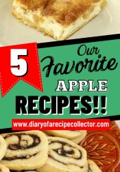 Here are my Top 5 Apple Recipes you need to try this season!!