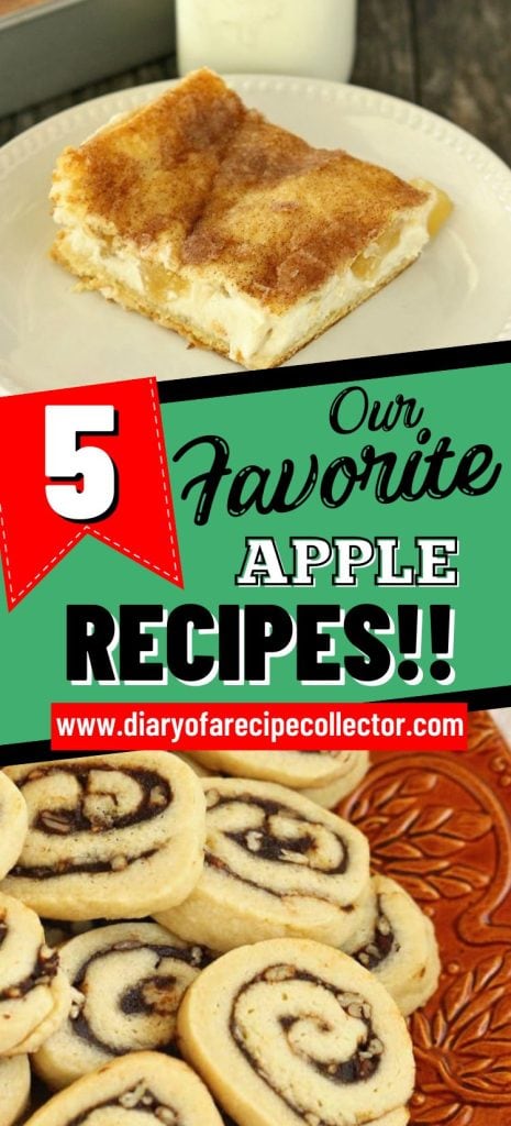 Here are my Top 5 Apple Recipes you need to try this season!!