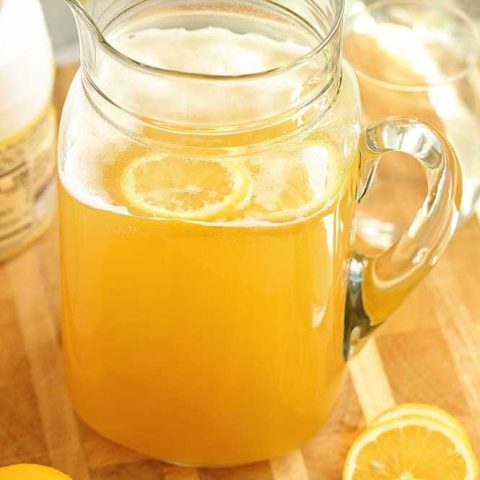 Lemonade Punch - This big batch recipe is perfect for all your gatherings, showers, and parties!