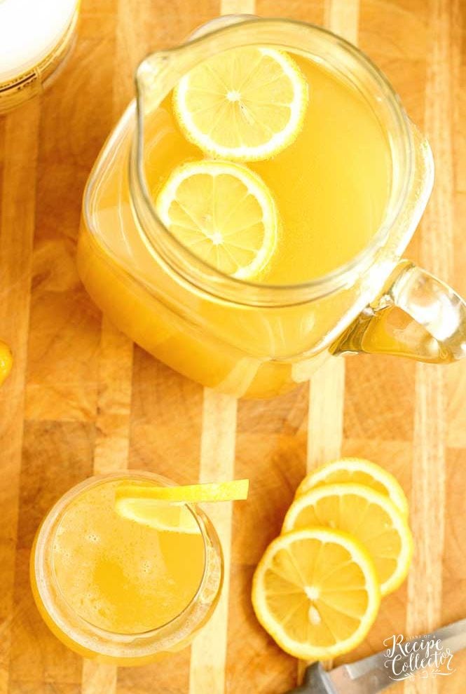 Lemonade Punch - This big batch recipe is perfect for all your gatherings, showers, and parties!