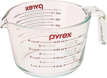 Pyrex Glass 4- Cup Measuring Cup