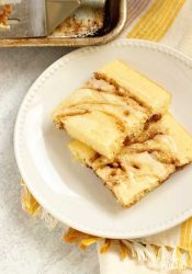 Cinnamon Swirl Sheet Pan Pancakes