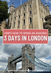 London Trip Days 1-3