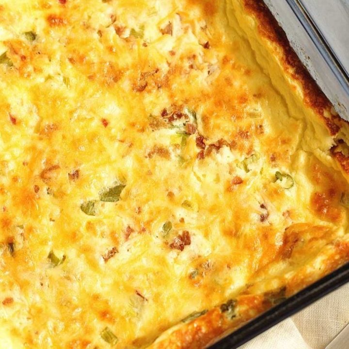 Bacon, Egg, and Cheese Protein Squares