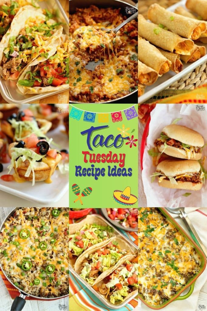 We are always excited for taco tuesday! Here are some fun recipes to change it up each week!
