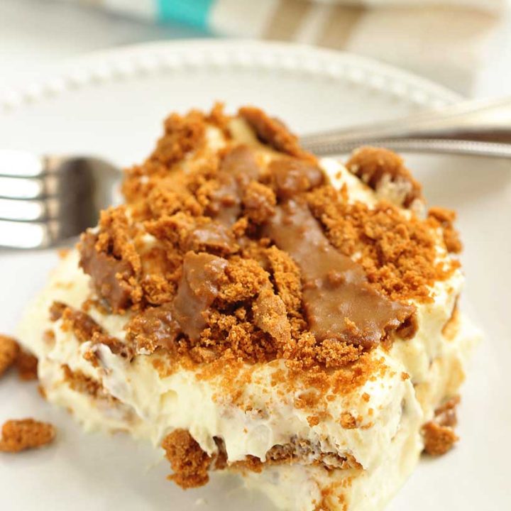 Easy Biscoff Layer Dessert