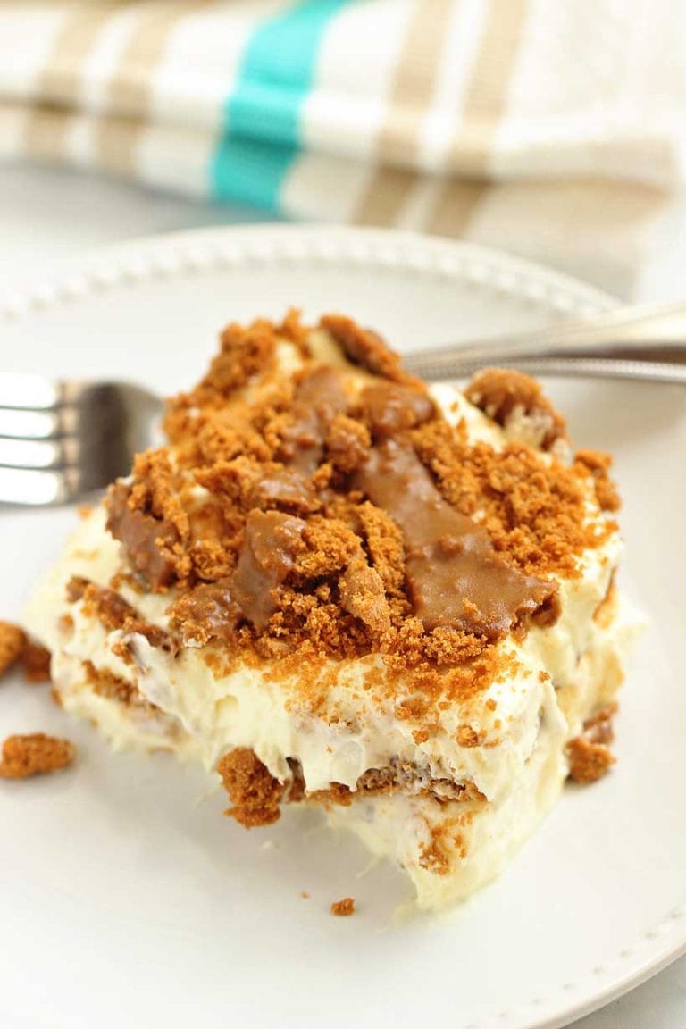 Easy Biscoff Layer Dessert
